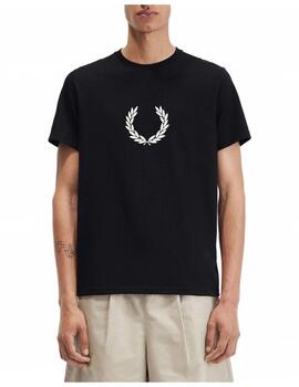 Camiseta con logo Fred Perry