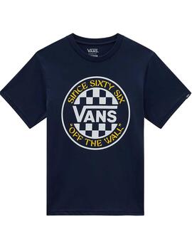 Camiseta Sixty Six Circle Navy Vans