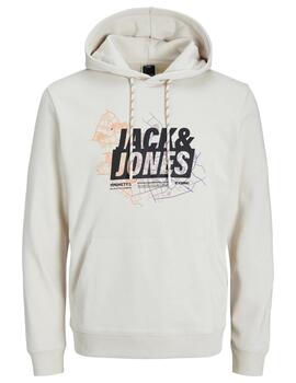 Sudadera Jcomap Logo Sweat Hood Sn Jack&Jones