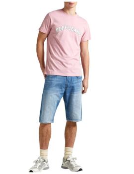 Camiseta Clement Pink Pepe Jeans