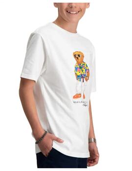 Camiseta White CN-Knit Polo Ralph Lauren