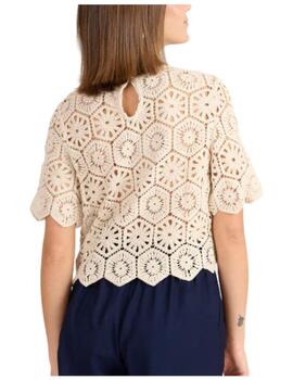 Camisa Crochette NAF NAF