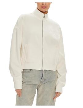 Chaqueta Satin Applique Zip Calvin Klein