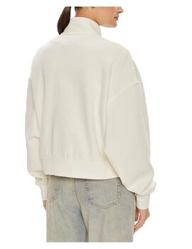 Chaqueta Satin Applique Zip Calvin Klein