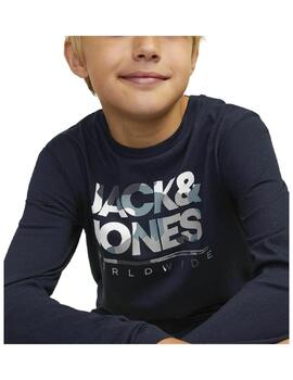 Camiseta JjLuke Tee Navy Jack & Jones