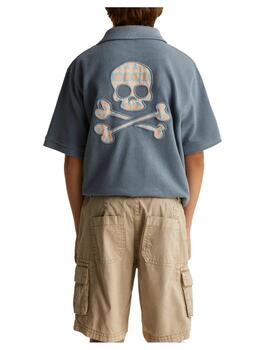 Polo Utah Blue Skull Scalpers
