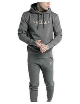 Sudadera con capucha signature overhead hoodie Sik Silk