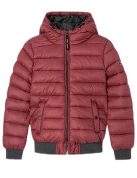 Chaqueta Alexander Burgundy Pepe Jeans