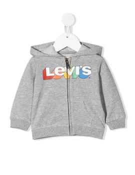 Sudadera con cremallera y logo de colores Levi´s