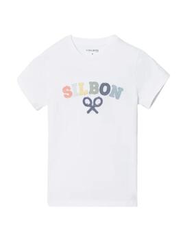 Camiseta raqueta multicolor Silbon