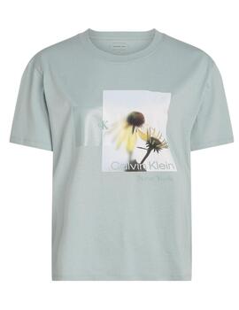 Camiseta Flower Graphic Calvin Klein