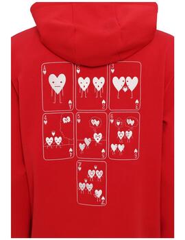 Sudadera Red Cuore Emporio Armani