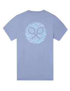 Camiseta Raqueta Azul Silbon