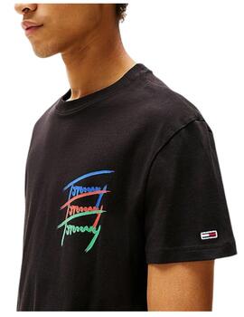 Camiseta tjm reg twisted signature Tommy Jeans