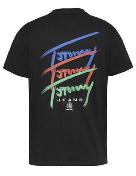 Camiseta tjm reg twisted signature Tommy Jeans