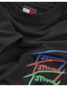 Camiseta tjm reg twisted signature Tommy Jeans