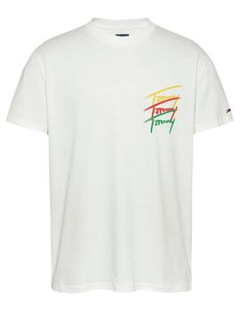 Camiseta tjm reg twited signature Tommy Jeans