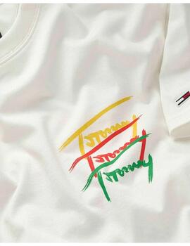 Camiseta tjm reg twited signature Tommy Jeans
