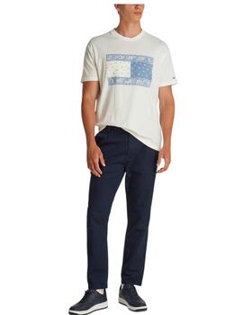 Camiseta Paisley Flag Tommy Jeans