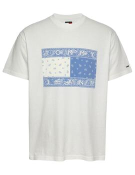 Camiseta Paisley Flag Tommy Jeans