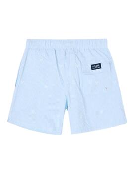 Bañador Rayas Azul Silbon