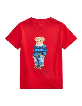 Camiseta roja oso Polo Ralph Lauren