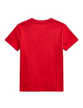 Camiseta roja oso Polo Ralph Lauren