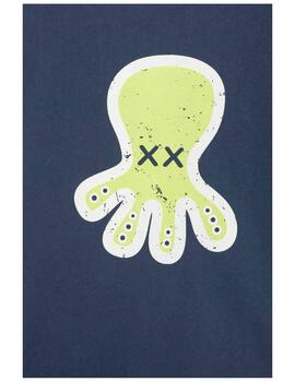 Camiseta Triple Logo El Pulpo