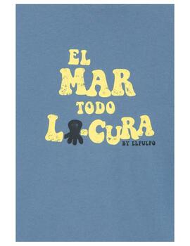 Camiseta El Mar Todo Locura El Pulpo
