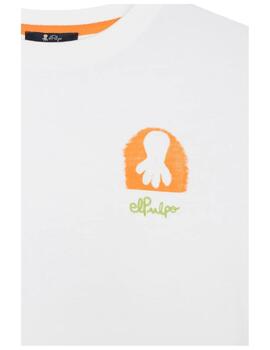 Camiseta Explore Desert  Blanco El Pulpo