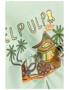 Camiseta Surf El Pulpo