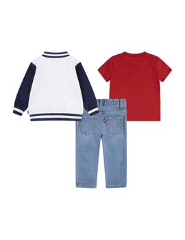 Conjunto Bomber Tee Denim Levi´s