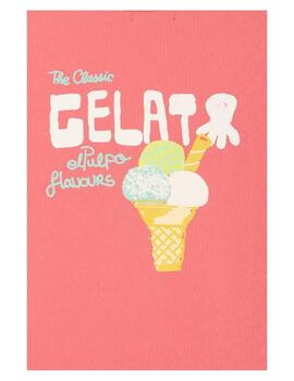 Camiseta Oversize Gelato El Pulpo