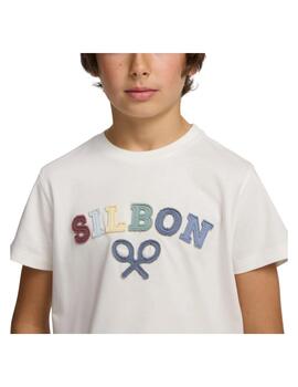 Camiseta raqueta multicolor Silbon