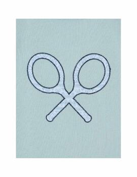Polo Clásico Raqueta Étnica Silbon
