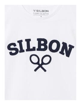 Camiseta Raqueta Celeste Silbon