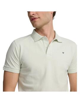 Polo Clásico Verde Claro Silbon