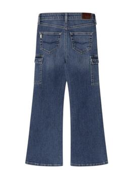 Pantalón Slim Flare Cargo Pepe Jeans
