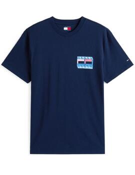 Camiseta Flag Play Tommy Jeans