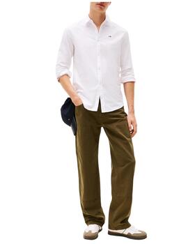 Camisa de algodón Oxford Slim Tommy Jeans