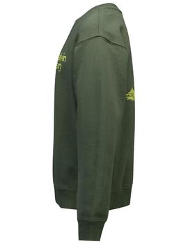 Sudadera Relaxed Back Print Calvin Klein
