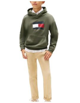 Sudadera Flag Green Tommy Hilfiger