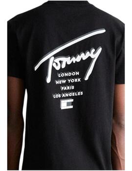 Camiseta Reg Sign City Tommy Jeans