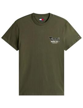 Camiseta Slim Font Play Tommy Jeans