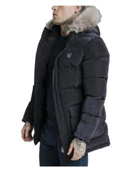 Parka Rip Stop Puff azul marino SikSilk