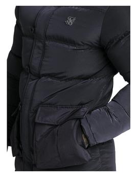 Parka Rip Stop Puff azul marino SikSilk