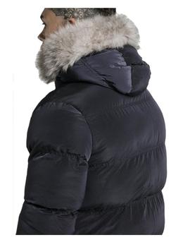 Parka Rip Stop Puff azul marino SikSilk