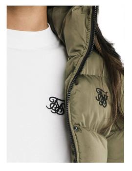 Chaqueta corta con forro en contraste SikSilk