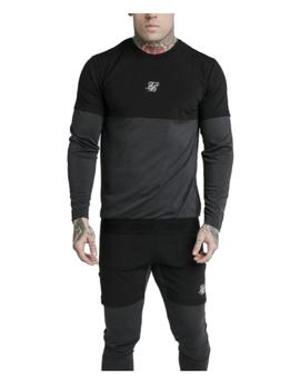 Sudadera negra Advanced Tech SikSilk