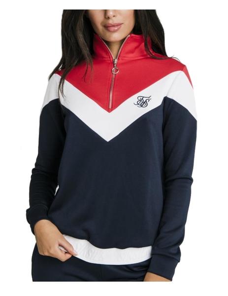 Sudadera tricolor Retro Sport Track SikSilk